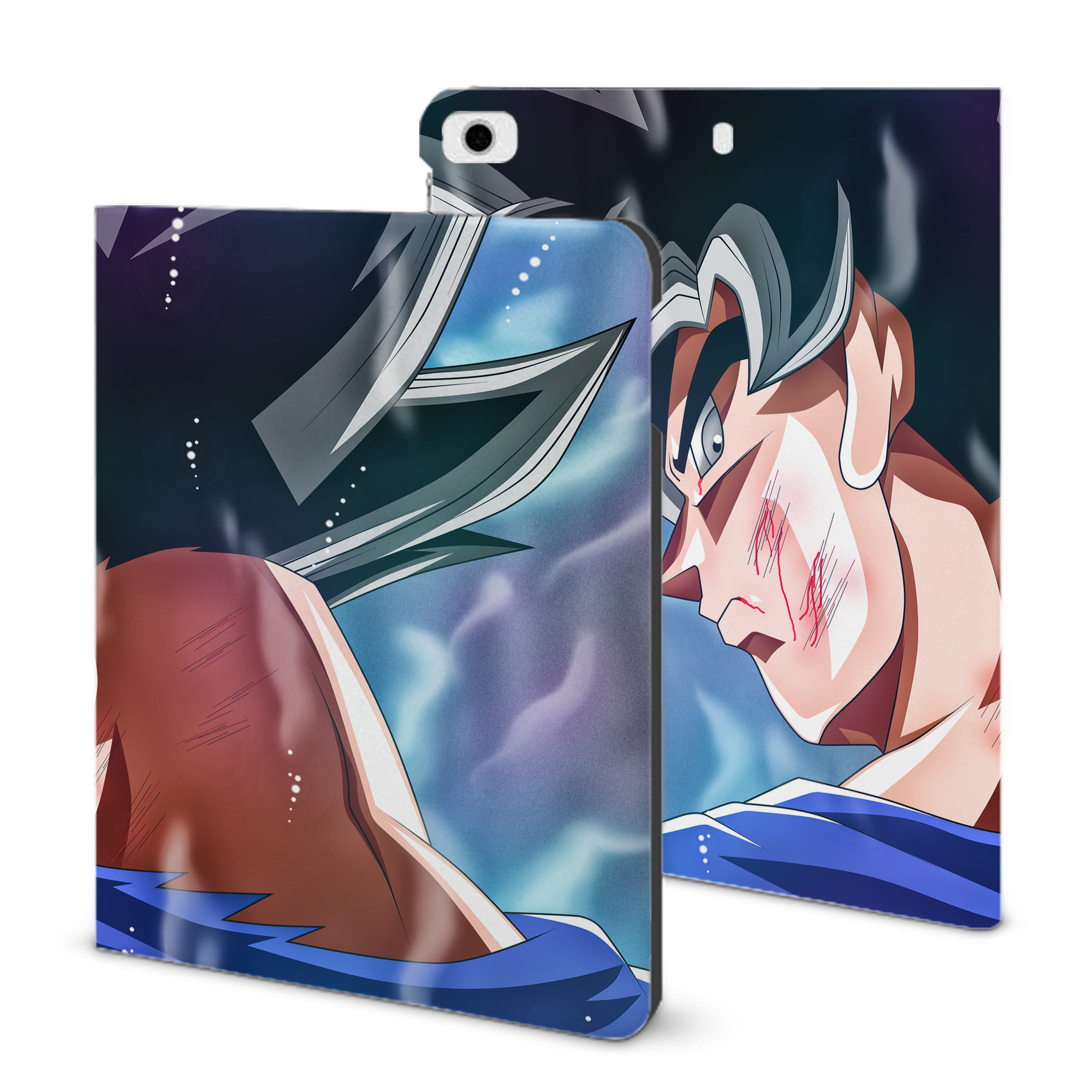（画像用） ドラゴンボール DRAGON BALL IPad ケース ブック型 PUレザー TPU 耐衝撃 軽量 薄型 ペン収納なし 全面保護 IPad 各モデル対応